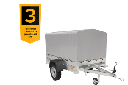 750 kg Kippanhänger mit Domdeckel Garden Trailer 201 KIPP